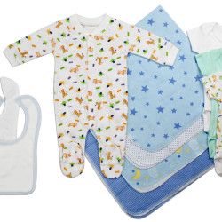 Newborn Baby Boy 11 Pc  Baby Shower Gift Set