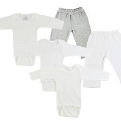 Infant Long Sleeve Onezies And Track Sweatpants