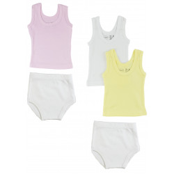 Girls Tank Tops And Training Pants