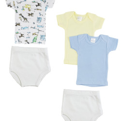 Infant Girls T-shirts And Training Pants